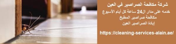 شركة مكافحة الصراصير في العين